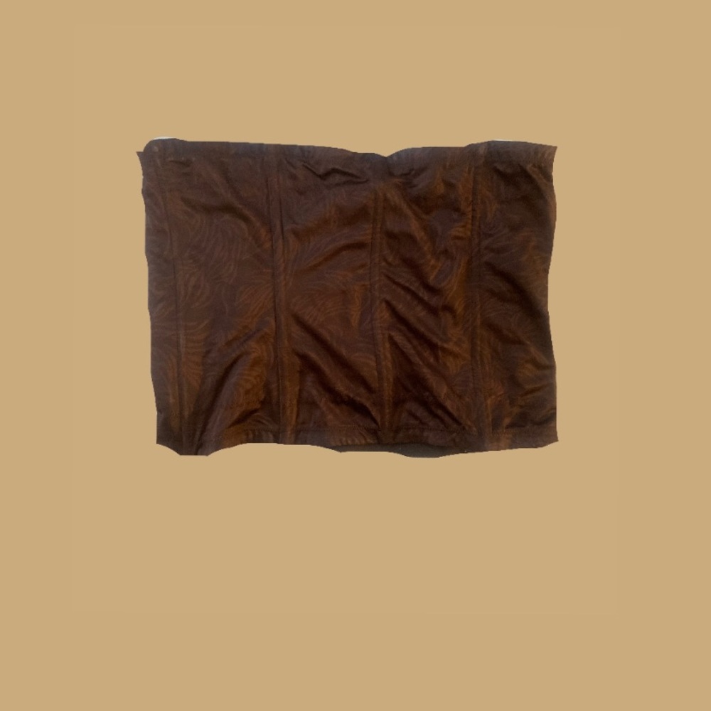 Brown corset. Size L-XL